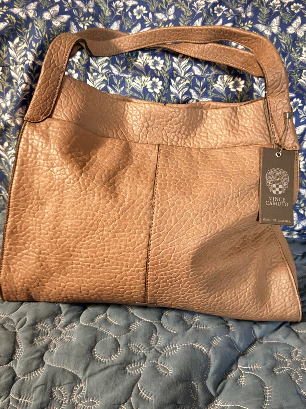 Vince Camino Genuine Leather Shoulder Bag